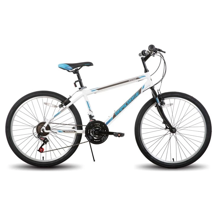 JOYKIE 26-Inch 21-Speed High Carbon Steel Frame Entry Level High Quality Riser Handlebar V-Brake Mountain Bike