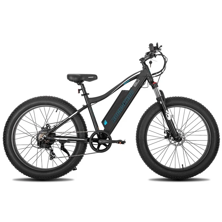 ROCKSHARK Grosir 26 Inci 48V 11.6 Ah Baterai Lithium Lion Ebike 500W Gunung Mtb Ban Lemak Ebike