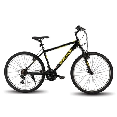 21 Kecepatan, Rangka Baja Tarik Tinggi, Rem V, Sepeda Hardtail Untuk Dewasa