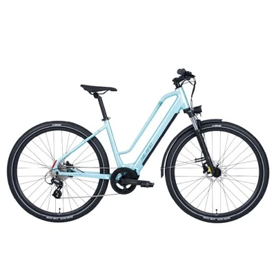 Joykie City Electric Bicycle 250W Central Motor E - Sepeda Urban Bike Listrik untuk Dewasa Med 36V 10Ah Baterai