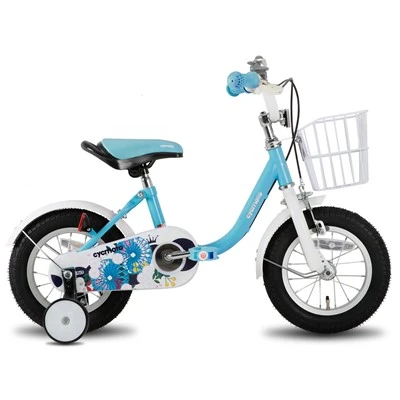 Joykie Flower Girls Bike untuk balita dan anak-anak berusia 2-7 tahun, {12 14 16 inci sepeda anak-anak dengan roda pelatihan, tangan ganda dan keranjang, sepeda gadis balita sepeda